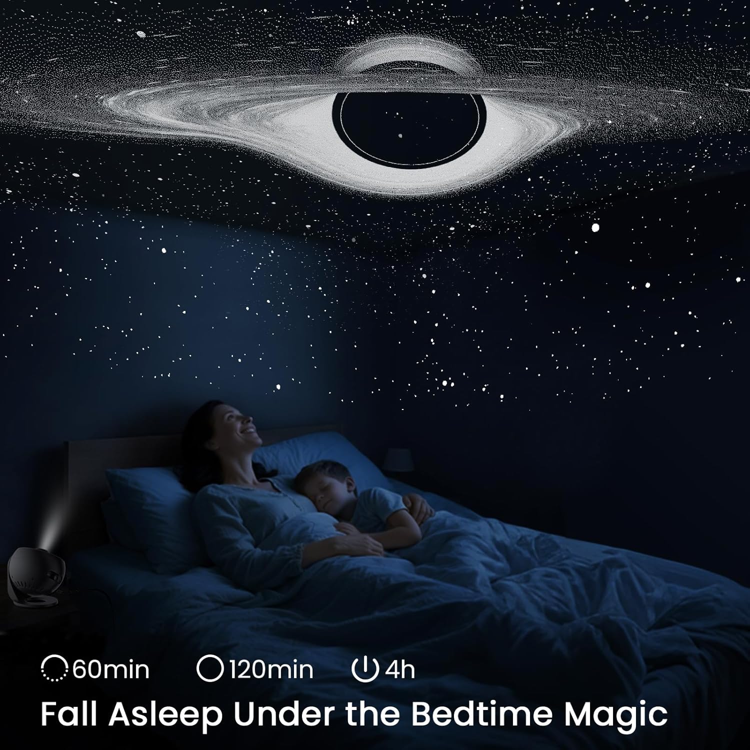 Starry Night Comfort with YUNRAY Home Planetarium