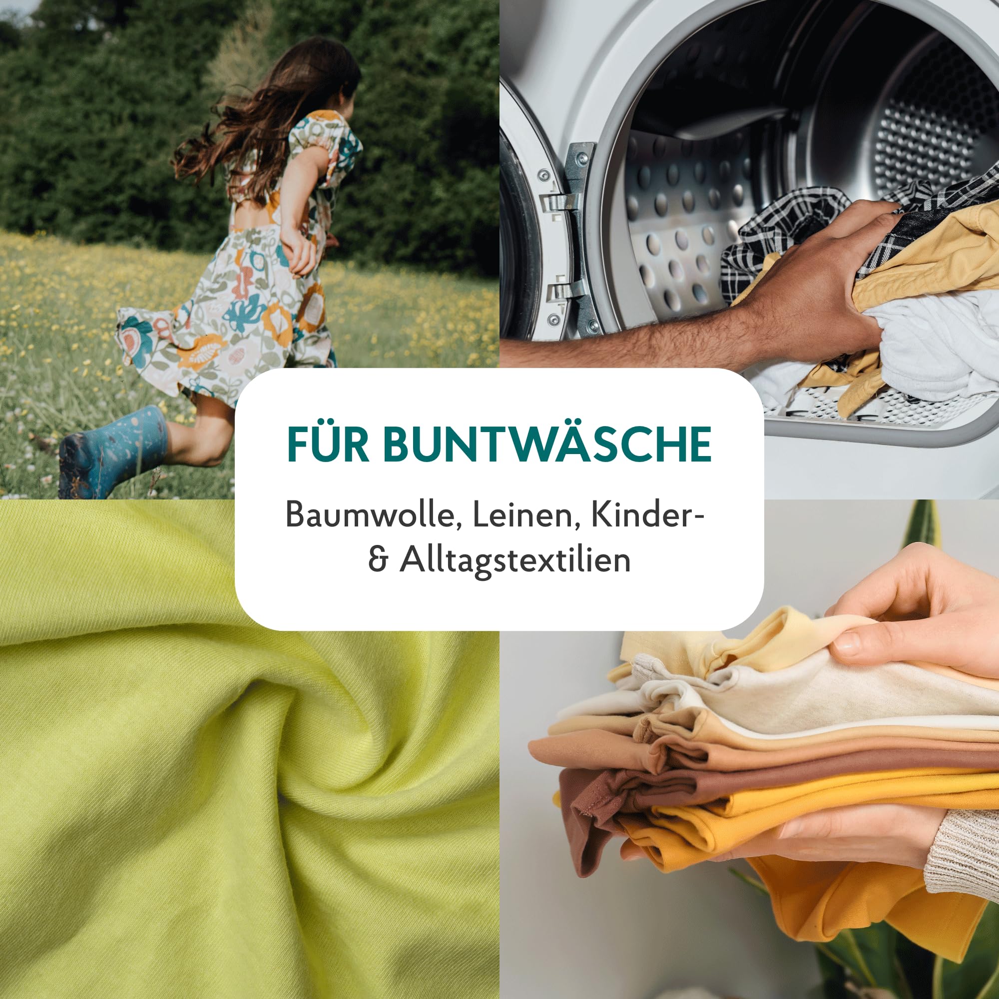 HAKA Colorwaschmittel flüssig Nachfüller 5L (100 WL), Farbschutz