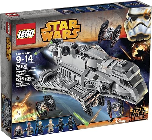 Miniatura 7 de Kit de construcción LEGO Star Wars, cargador de asalto imperial 75106