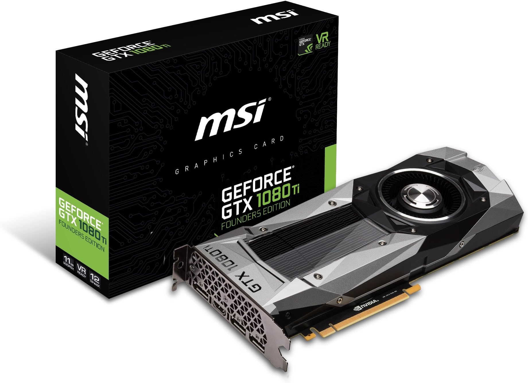 MSI GTX 1080 Ti Founders Edition Graphic Cards GTX 1080 Ti Founders Edition