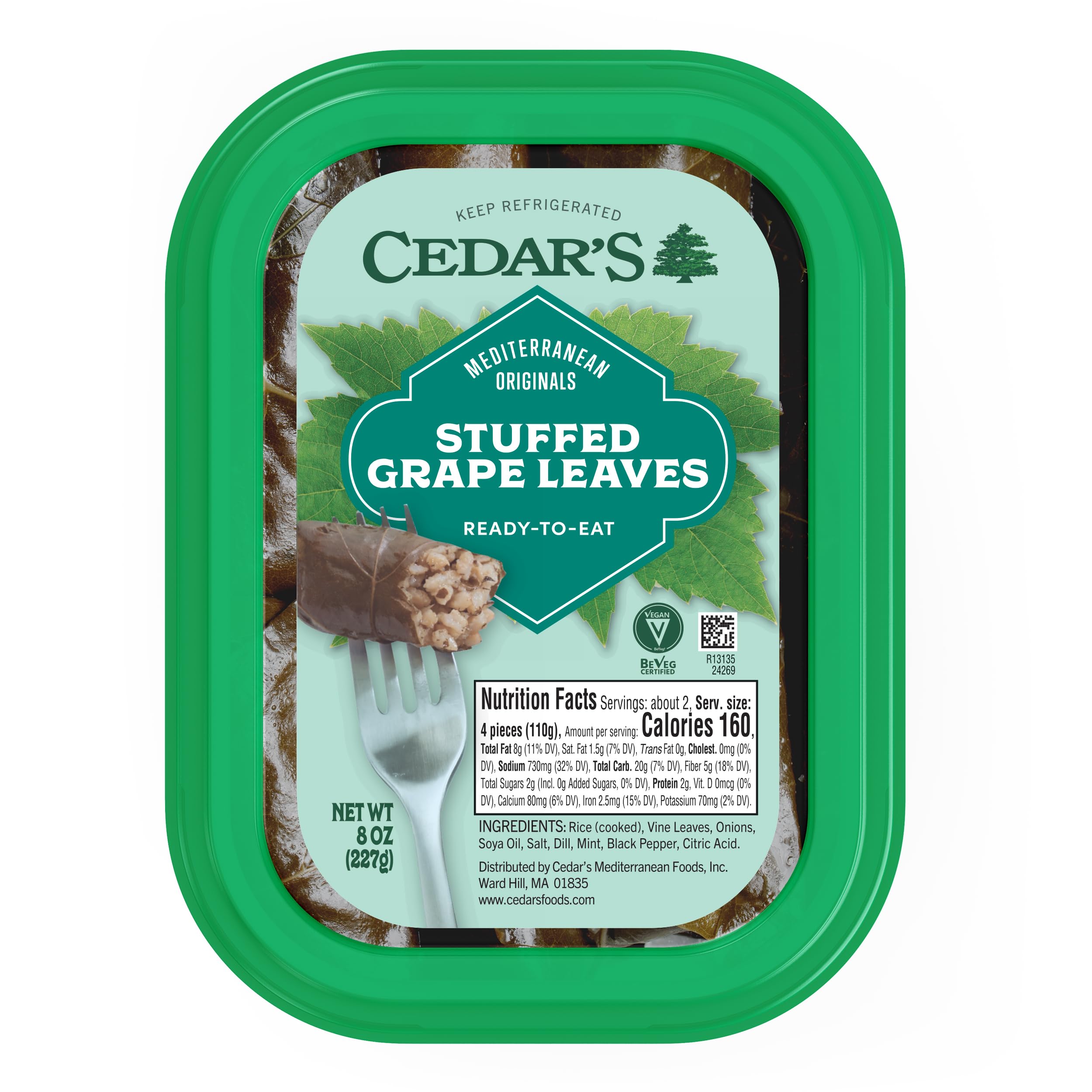Cedar's Stuffed Grape Leaves, 8 Oz