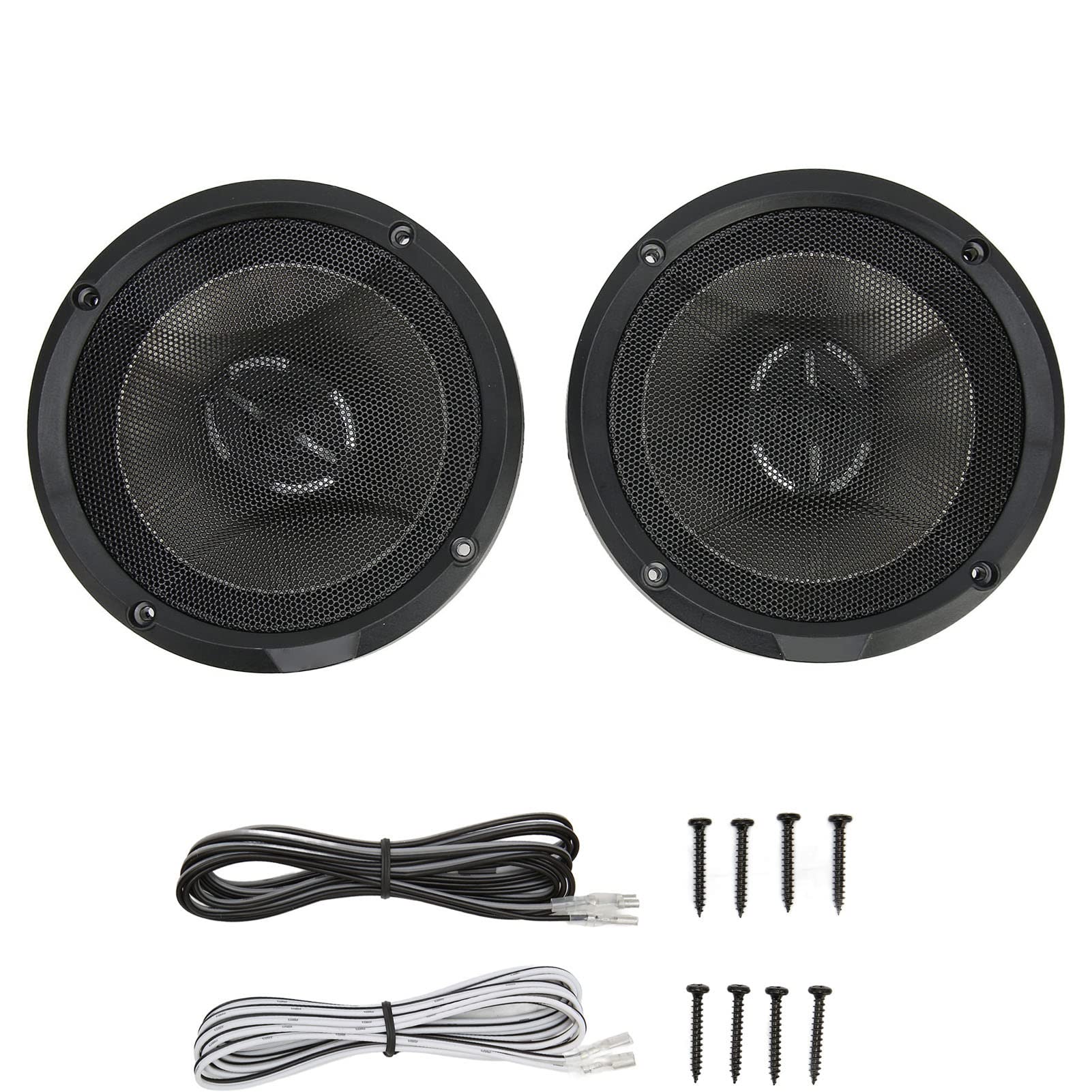 SIXRUN Altavoces de Coche Coaxiales 260W, 91dB 4 Ohmios