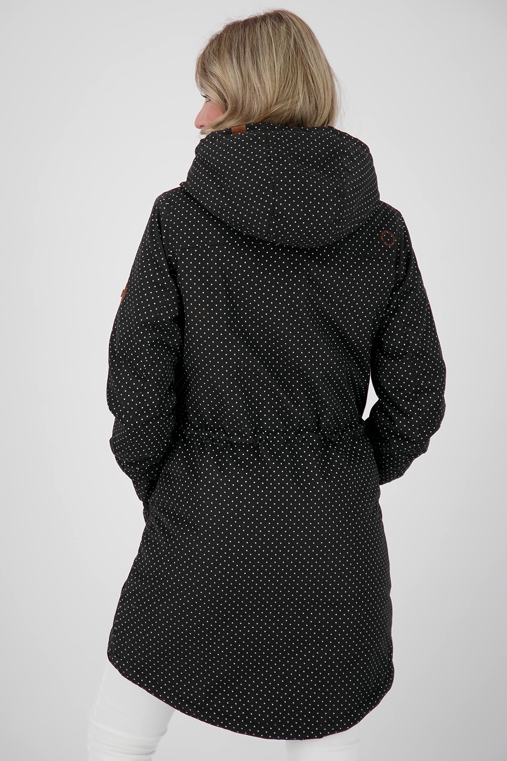 ALIFE and Kickin Jacke Parka Übergangsjacke Damen Long Mantel CharlotteAK A Coat