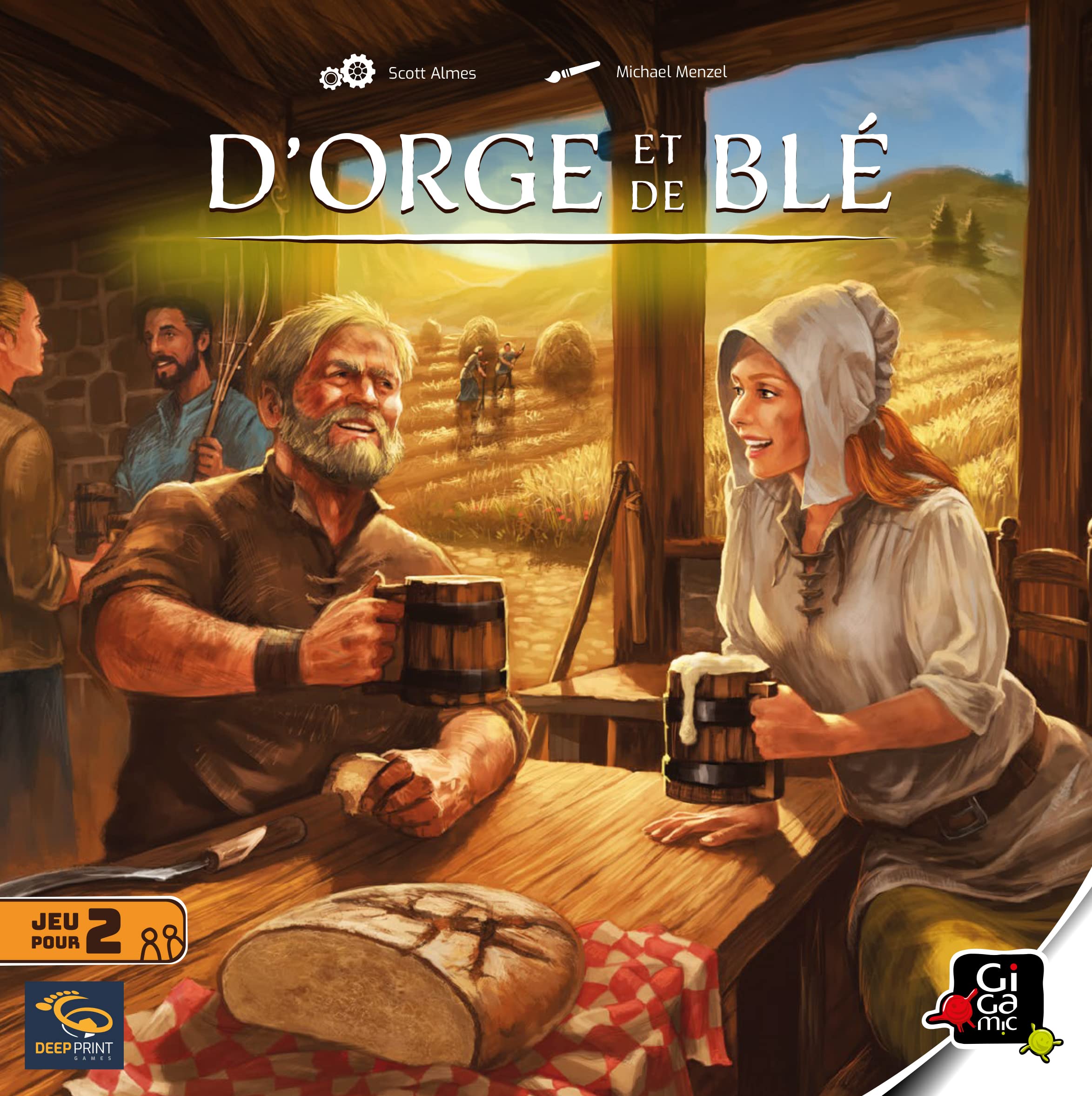 Gigamic - barley and wheat - A 2-player game - From 10 years, Multicolored - Image 2