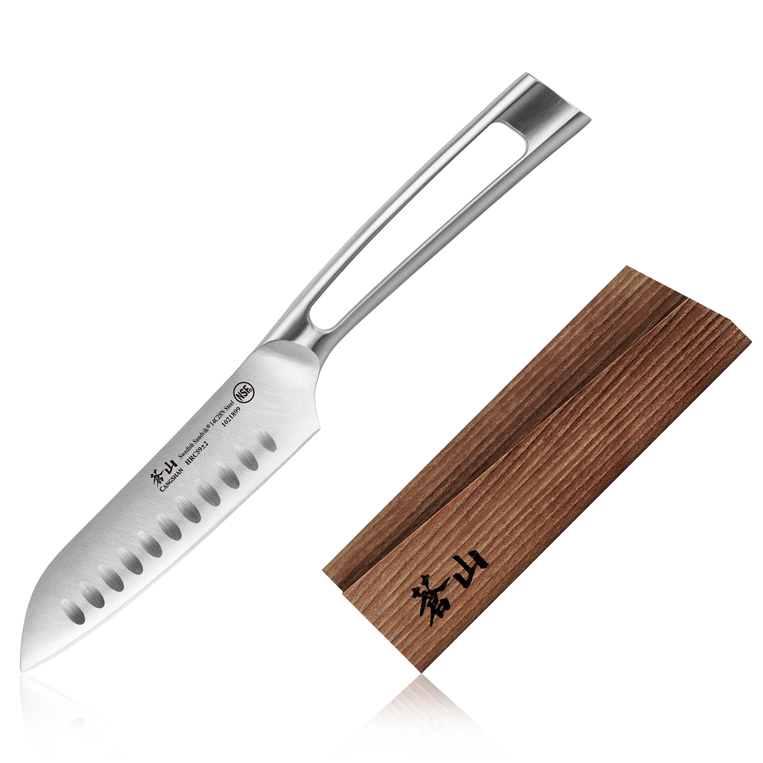 Amazon.com: Cangshan TN1 Series 1021905 Swedish 14C28N Steel