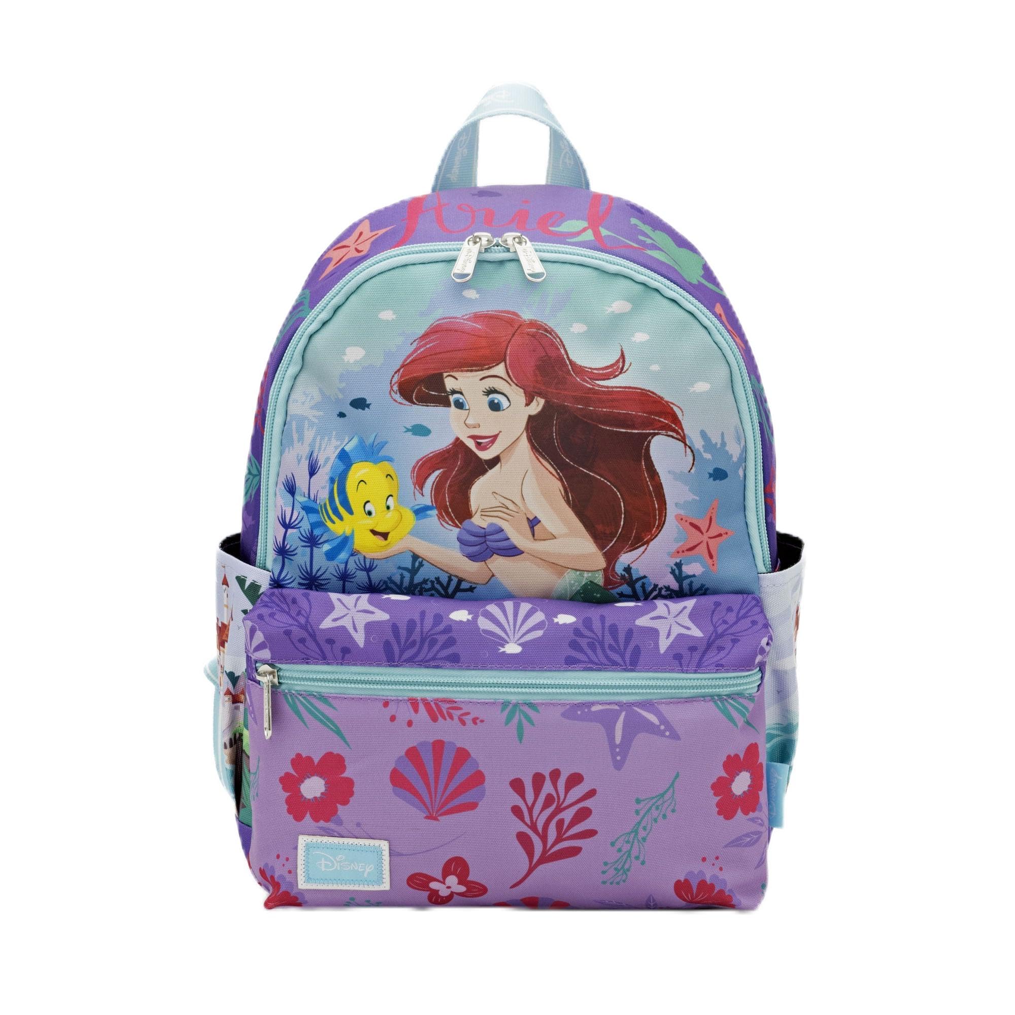Wondapop - The Little Mermaid 13"" Nylon Daypack, Purple