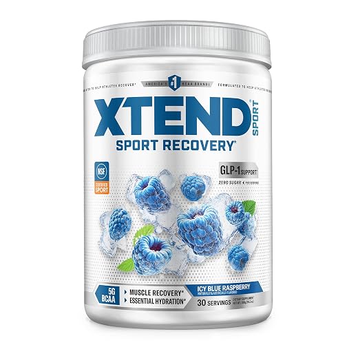 4. XTEND Sport BCAA Powder Blue Raspberry Ice