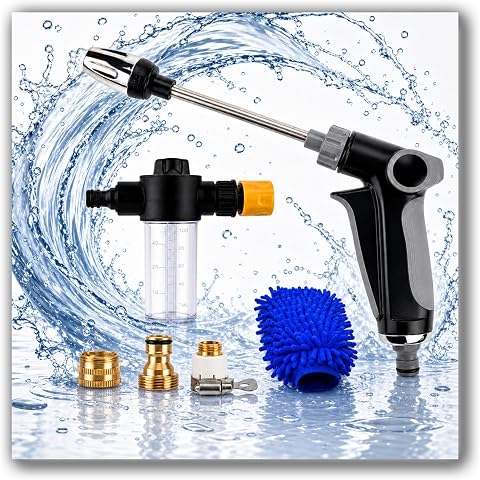 2026 Upgraded High Pressure Jet Nozzle Power Washer for G...