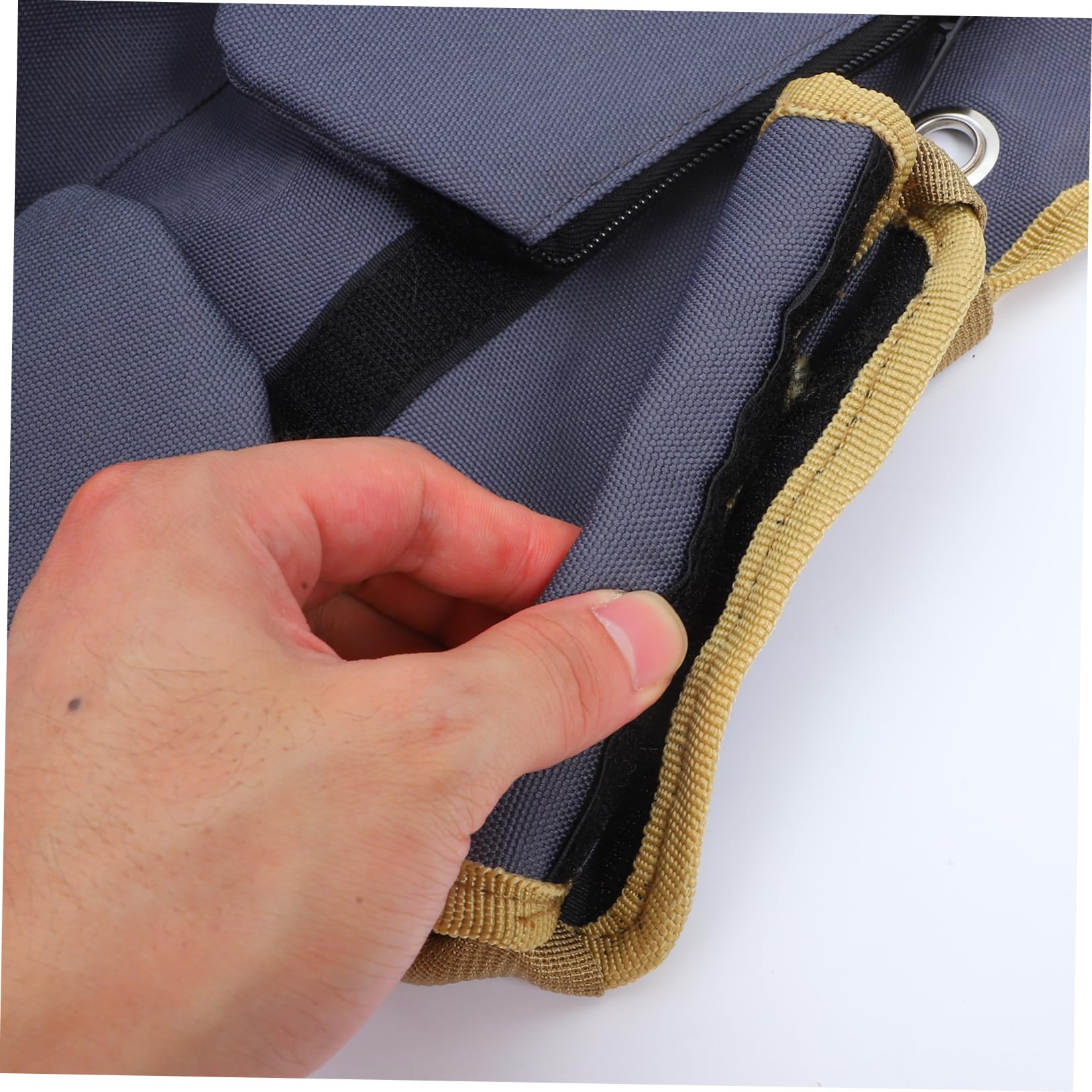 Bolsa Enrollable para Herramientas de Lona, Portátil y Multiusos | Coche y Jardinería, Organizador Compacto, Estilo Moderno para Carpinteros y Trabajadores