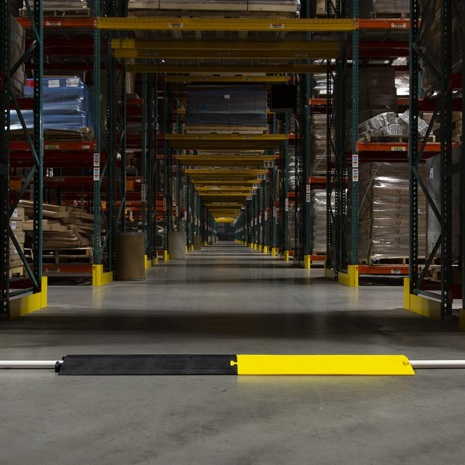 Elasco Dropover Cable Cover with 2" x 2" Channel - Black