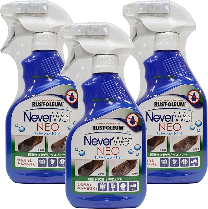 Amazon 日本正規品 Never Wet Neo ネバーウェットネオ 3本セット Never Wet ネバーウェット ドラッグストア