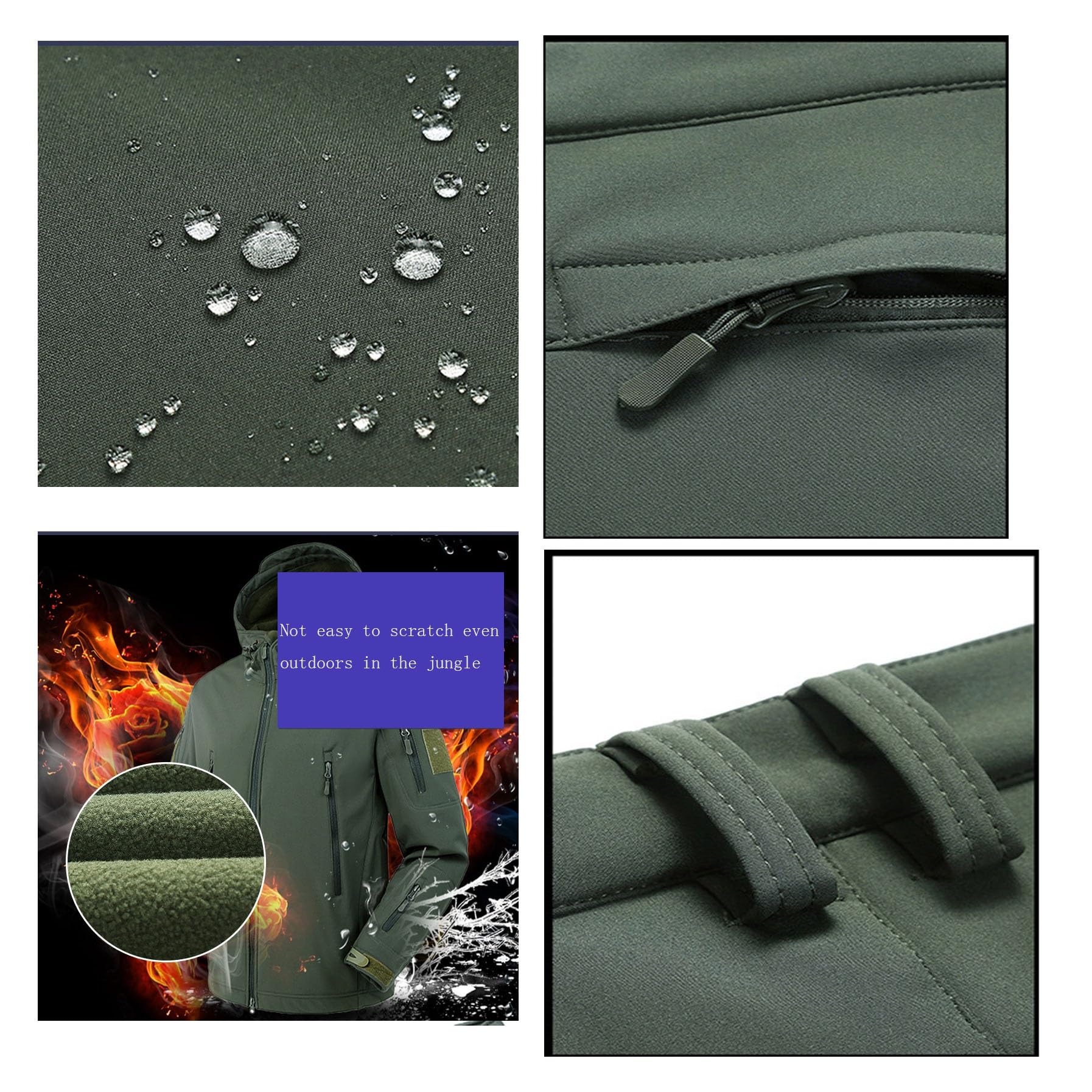 CLSQLXYJZC Completo Da Sci Da Uomo In Due Pezzi, Giacca E Pantaloni Da Snowboard Con Cappuccio Antivento Impermeabili Caldi Invernali Da Uomo, Con Fascia Da Braccio E Cintura, Per Lavoro