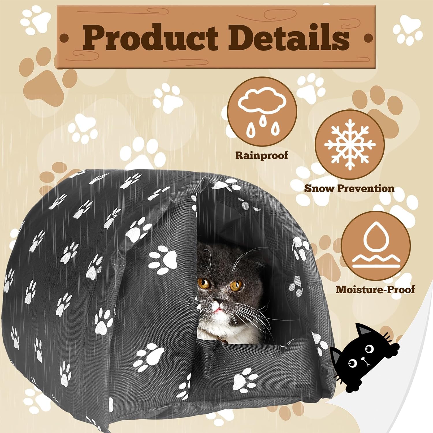 Cozy Winter Retreat: Outdoor Insulated Cat Houses Review