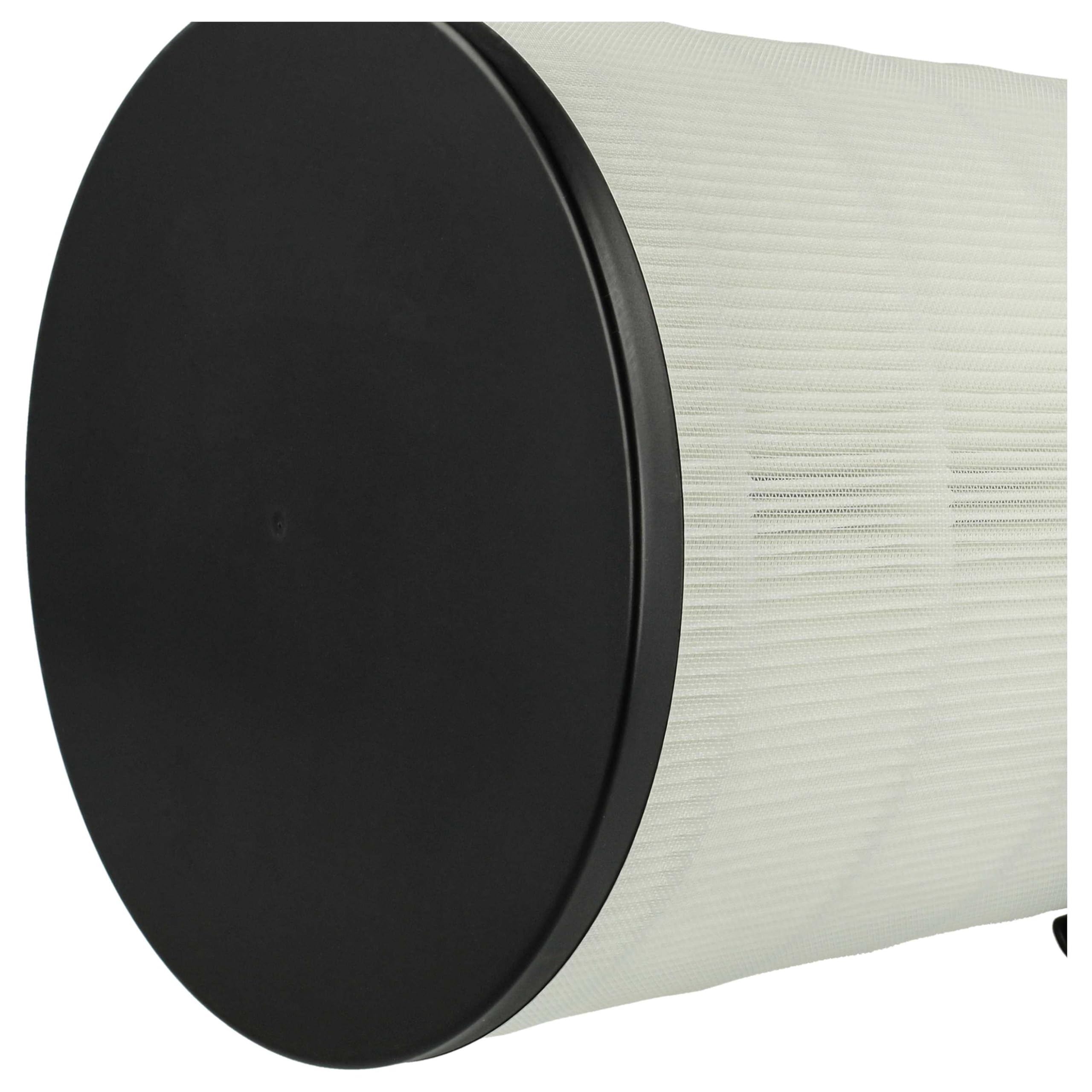 vhbw 4 x filtr z węglem aktywnym zastępuje Philips FYM860/30, 883486030771 oczyszczacz powietrza - Filtr powietrza HEPA 13 czarny/biały