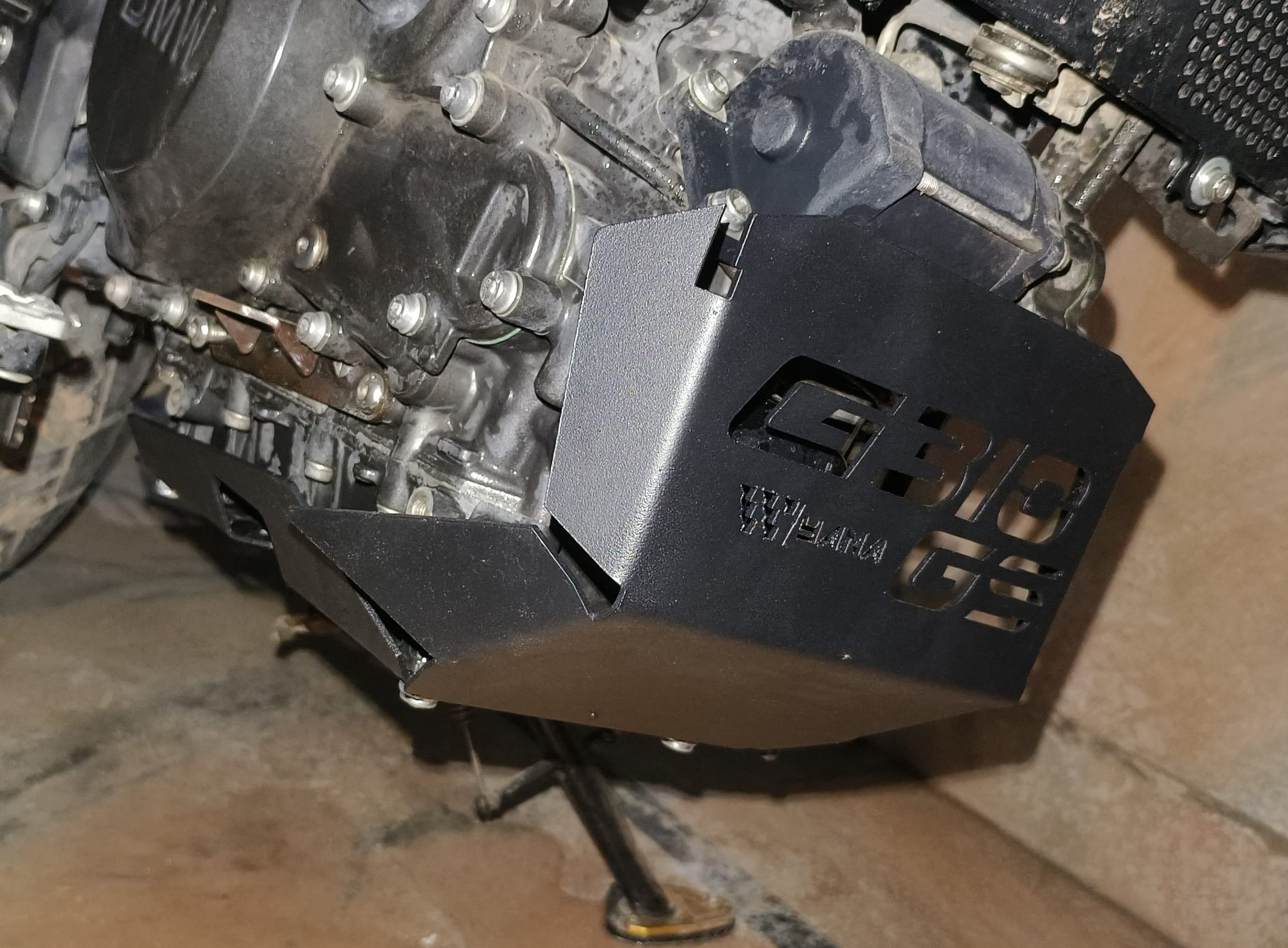 Accessories India G310GS Engine Guard BASH Plate Skid Plate Black Only