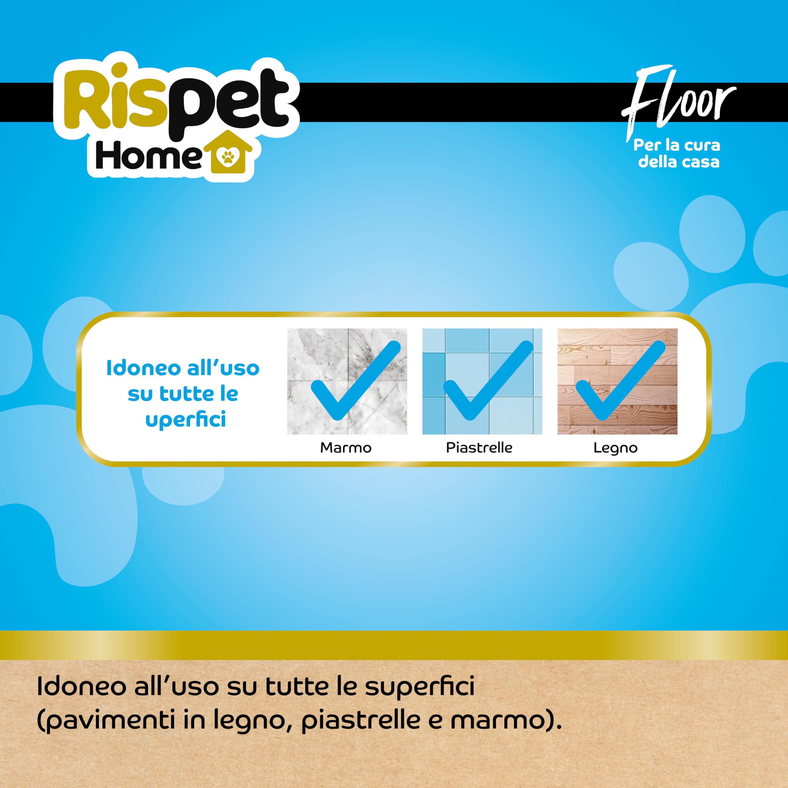 RISPET Floor Panni Microfibra 3D, Cattura Polvere-Sporco e Peli di Animali, per Tutti i Tipi di Pavimenti, 20 Unità - 4