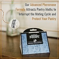 Vista 3 de Trampas para polillas para alacena de Dr. Killigan, atrae pestes por medio de feromonas, efectiva contra la polilla India de la harina, 100 %