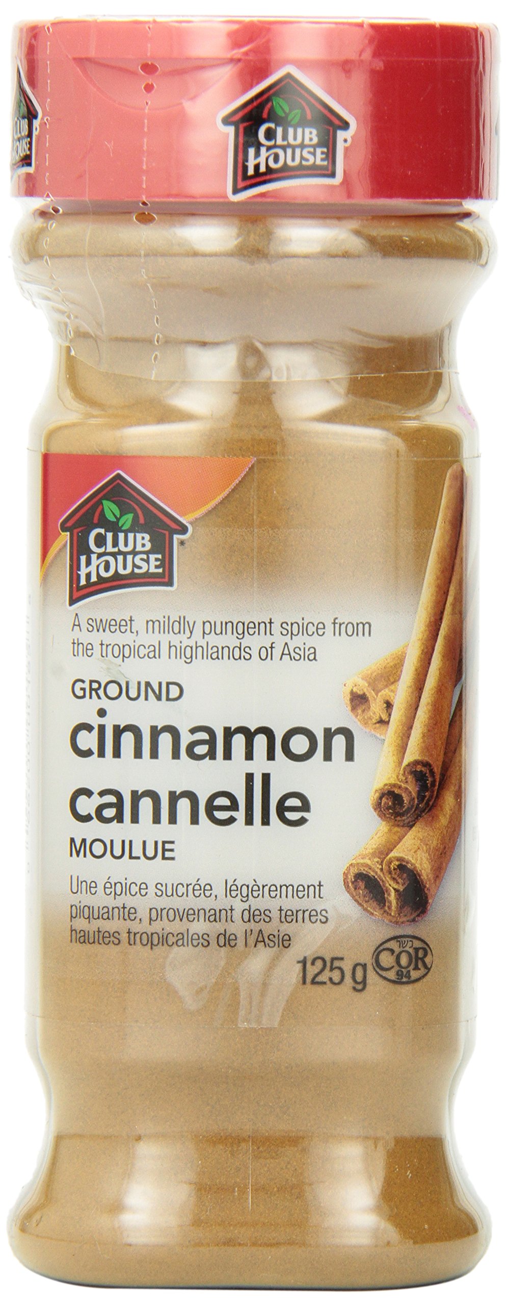 Club House Natural Ground Cinnamon 125g - Versatile Spice
