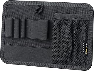 LIVANZ Tactical Bag Insert Panel Organizer, Utility Admin Panel Hook and Loop Modular Organizer with Hook Fasteners for Packs Backpack or Messenger Bags