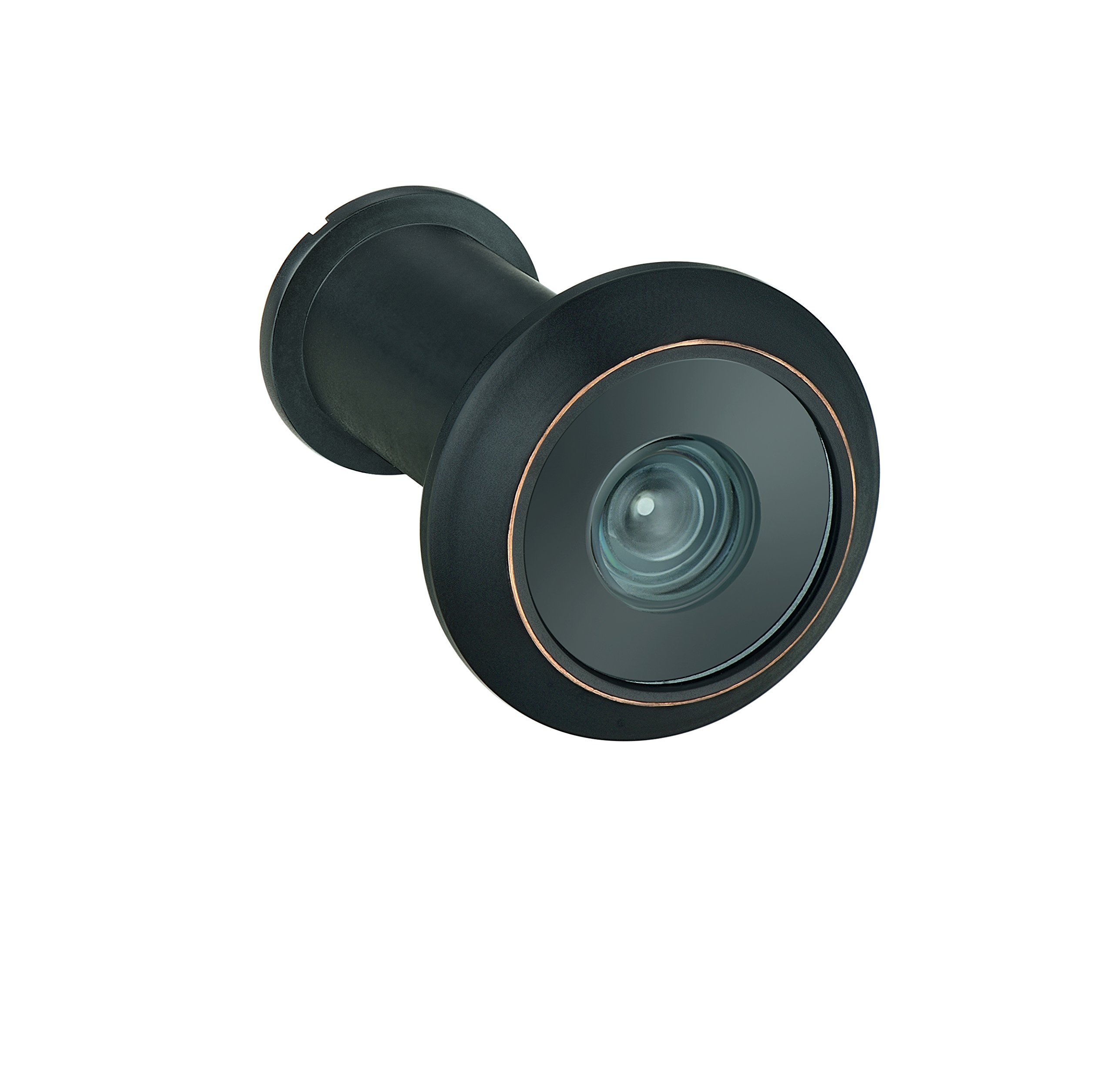 TOGU TG3016NG-CBC Lot de 10 judas pour portes de 3,5 cm à 6,3 cm en laiton massif HD avec lentille en verre HD à 220 degrés