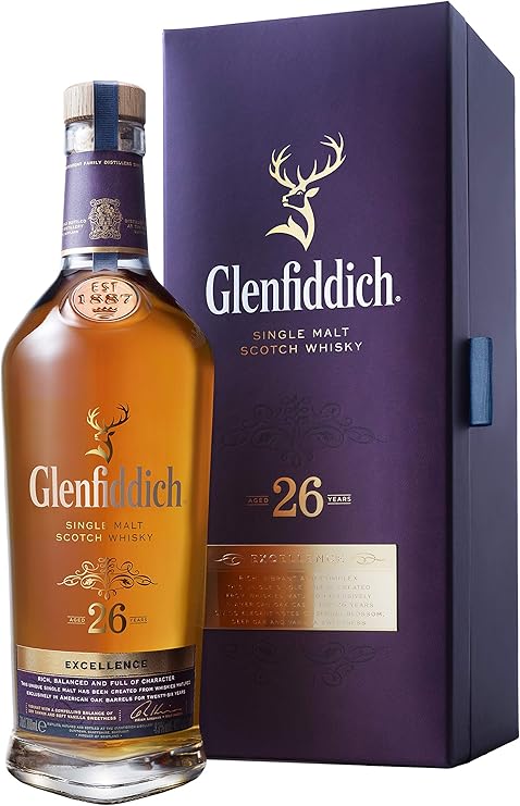Glenfiddich Excellence 26 Jahre Whisky 0,7 l Glenfiddich Excellence 26 Years Old Whisky
