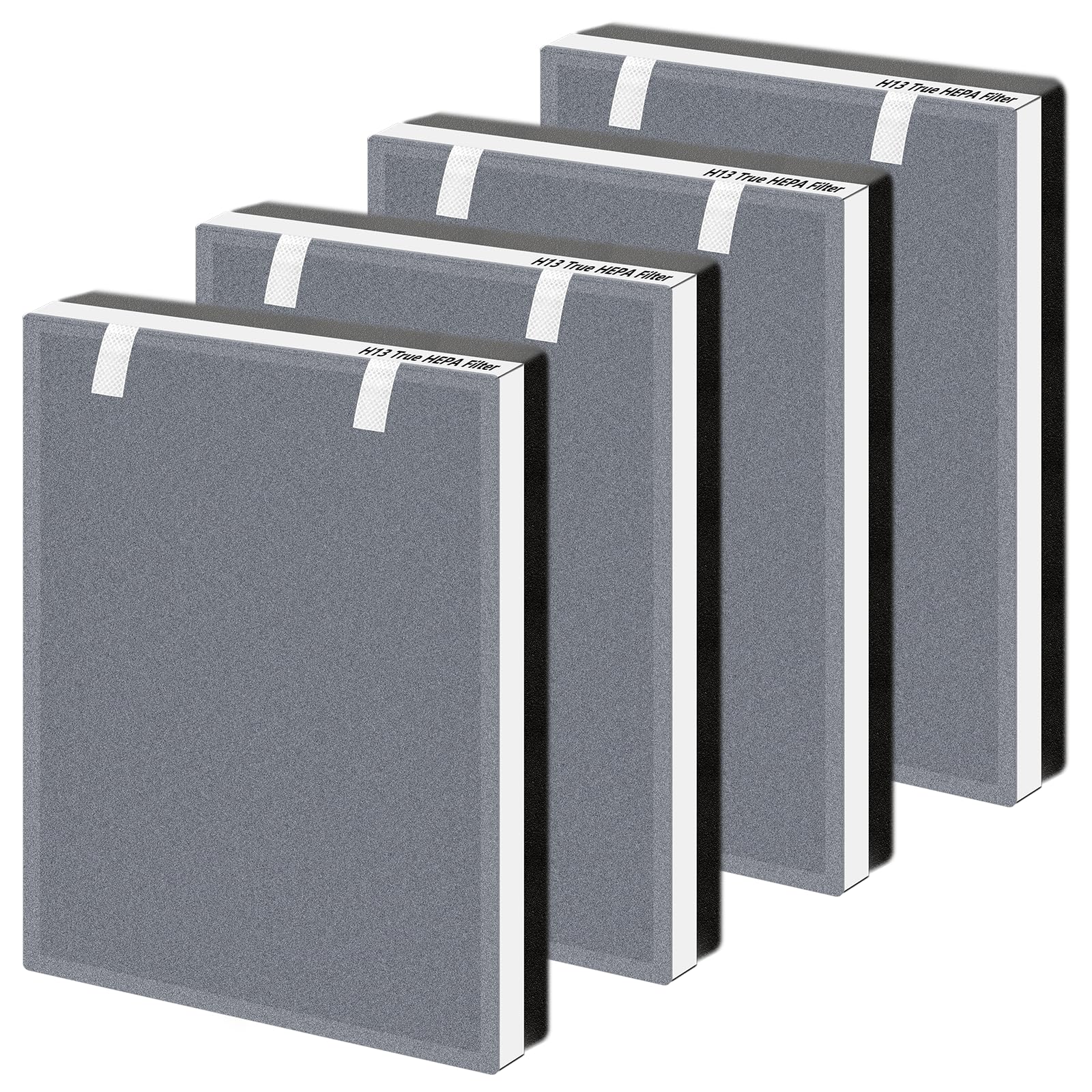Vital 100 Replacement Filter for LEVOIT Vital 100 Air Purifier, Funmit 3-in-1 High-Efficiency Activated Carbon Filter, Compared to Part # Vital 100-RF, 4 Pack