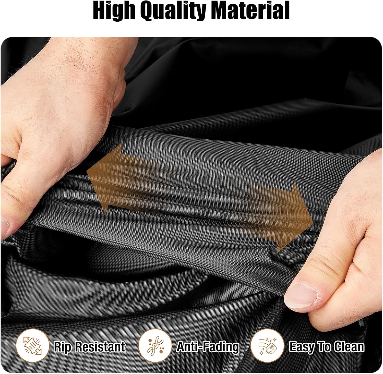 Kasla Storage Cabinet Cover, Outdoor Chest Storage Waterproof Cover, Weatherproof Cabinets Covers for Kitchen Patio Garden Backyard - 54"Lx33"Wx45"H