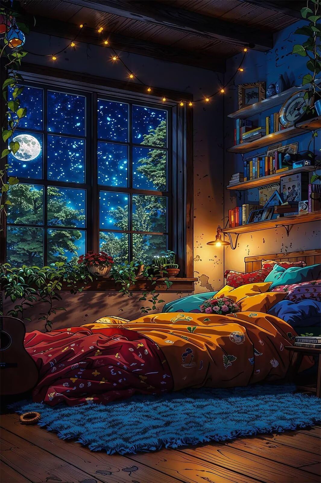 1314 Pezzi Puzzle Adulti Stanza Notte Stellata, Puzzle Impegnativo Decorazione Interna e Regalo
