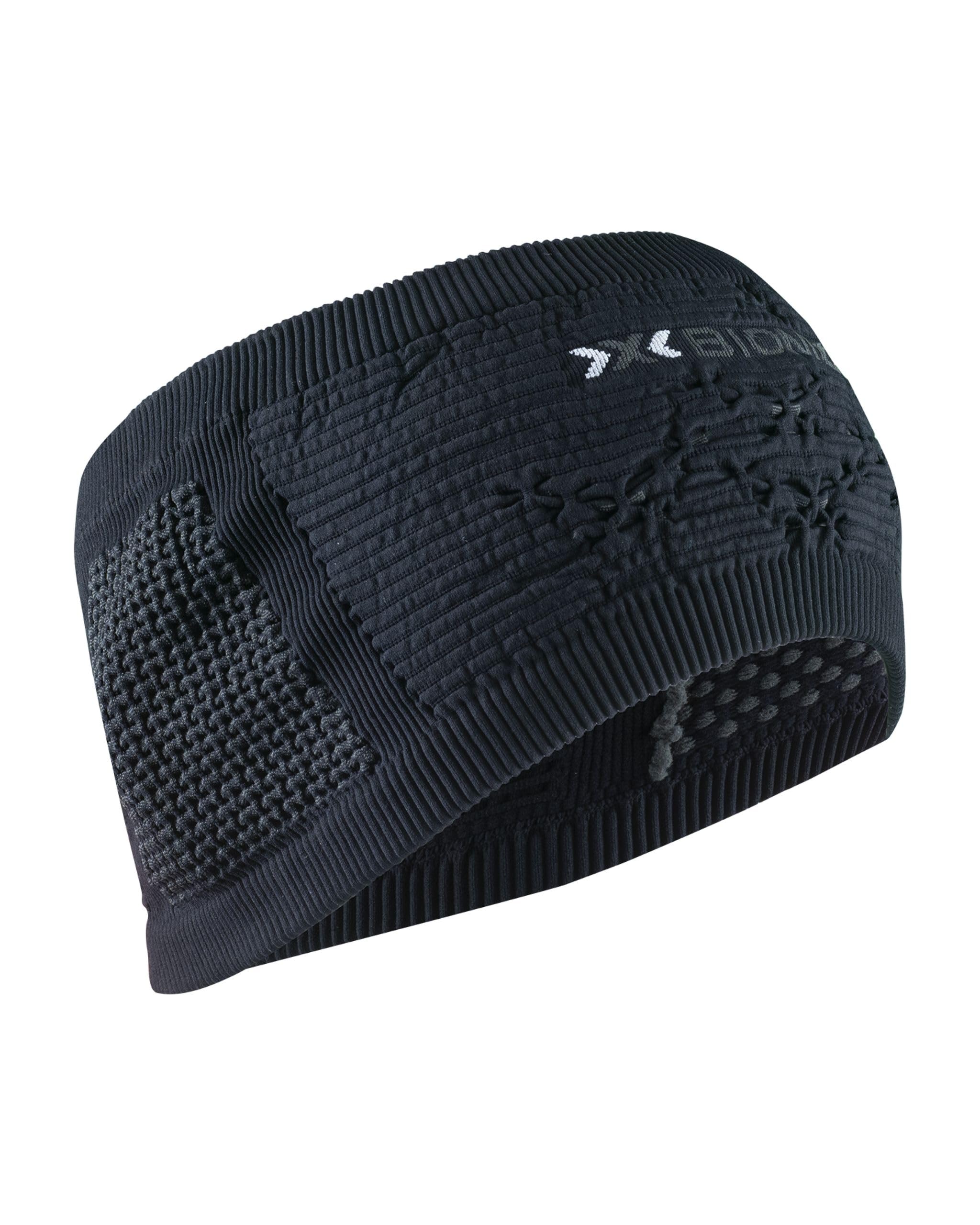 Unisex Adults Men's One Size Black High-Impact Sports Sweatband Headband 4.0