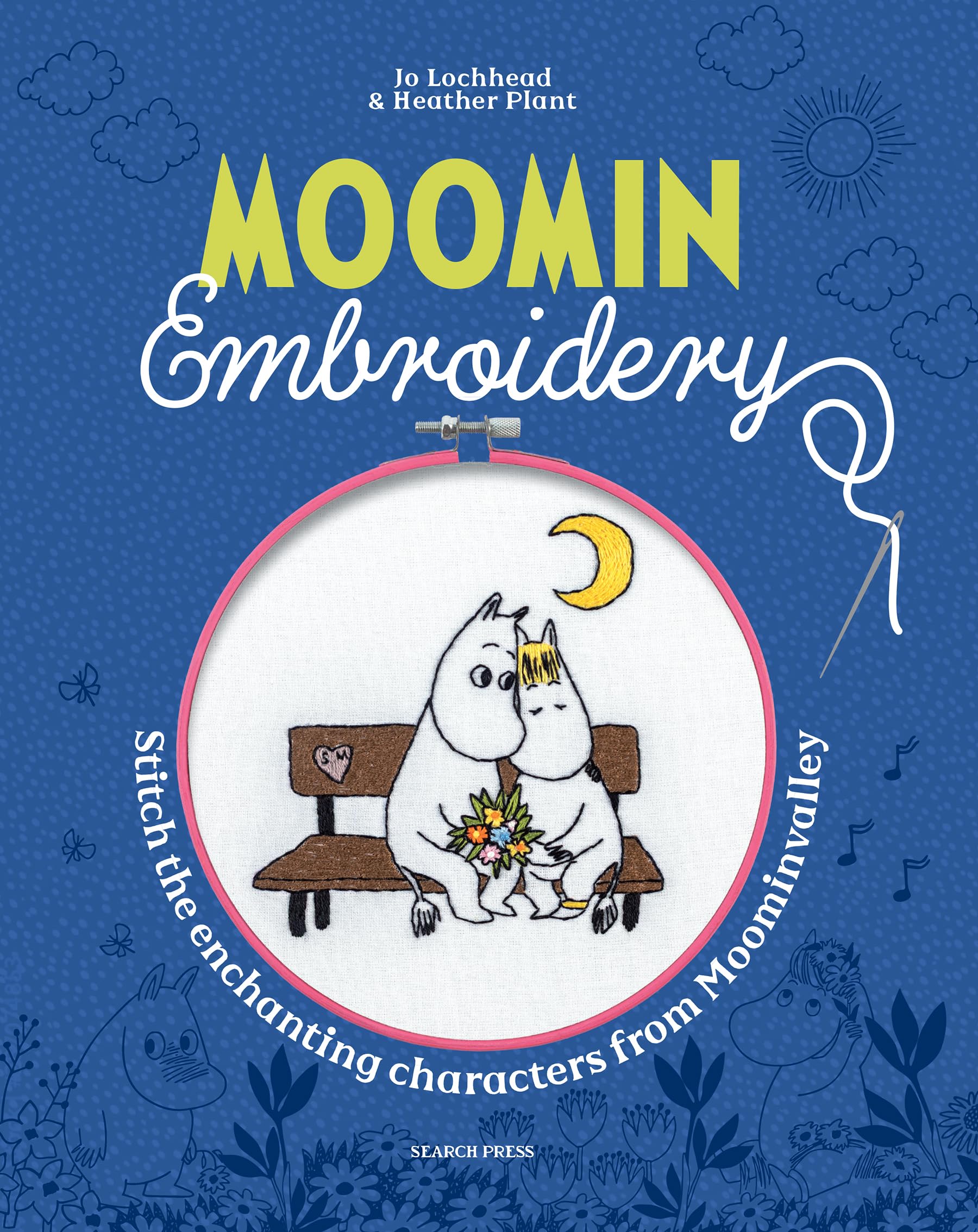 Moomin Embroidery by Heather Plant (Hardback Book)