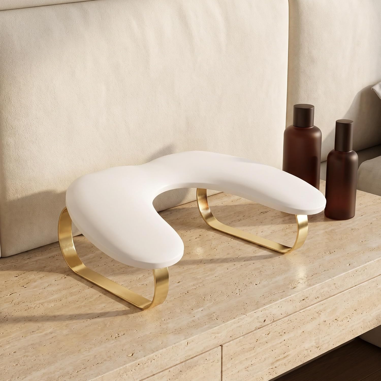 U Shaped Manicure Hand Pillow for Nail Art Tabletop Rest