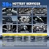 XTOOL InPlus IP819 Auto Diagnostic Scan Tool Upgraded Version IP616 Bi-Directional Scanner & More Services ECU Coding Key Programming Crankshaft Learning CAN FD 3 Year Update
