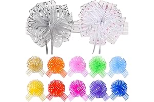 Poen Large Ribbon Bows for Lavish Gift Baskets