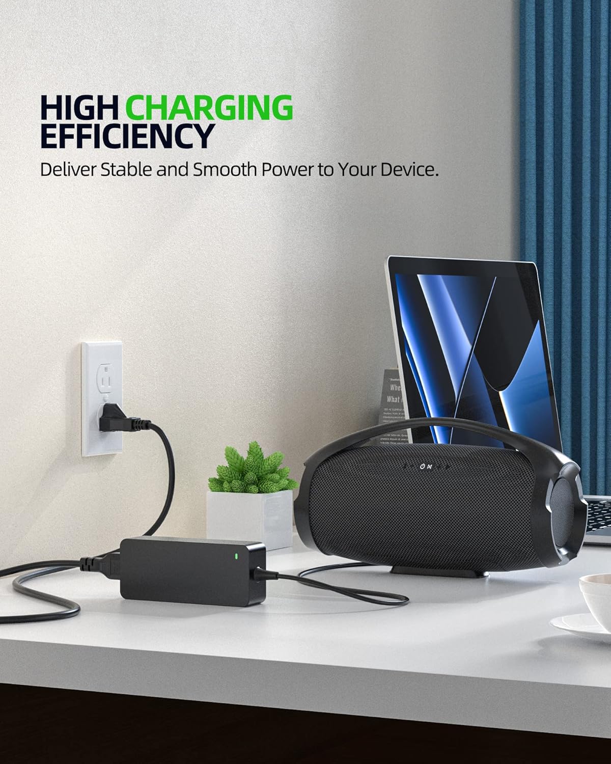 90W Charger Fit for JBL Boombox 2 Charger Boombox 1 Portable Wireless Bluetooth Speaker Replacement Power Supply Adapter Cord - Image 7