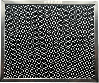 WINDON BAY Charcoal Filter for Broan Range Hood 8.75" x 10.5" x 3/8", Aluminum Mesh, Grease & Odor Replacement 1 Pack
