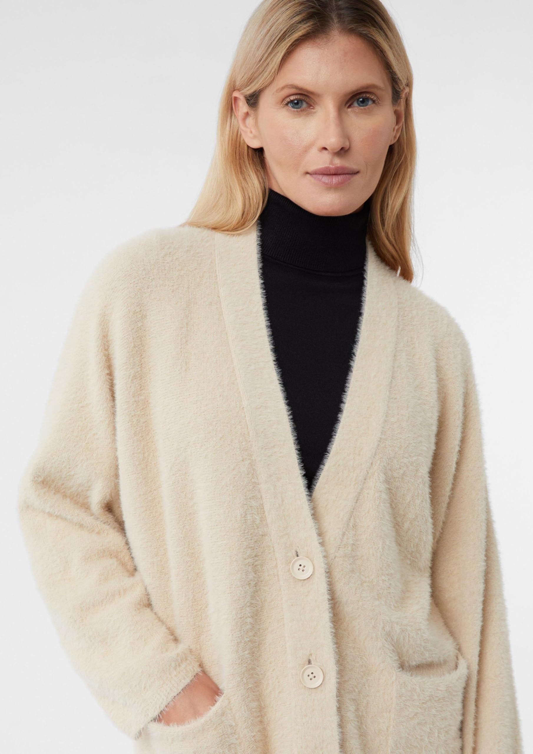 COMMA Kuscheliger Cardigan im Relaxed Fit