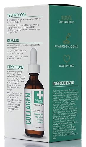 Miniatura 4 de AdvancedMD - Suero facial con corrección de estiramiento de la piel para ojos hinchados, suero para el cuidado de la piel que aprieta y reafirma la