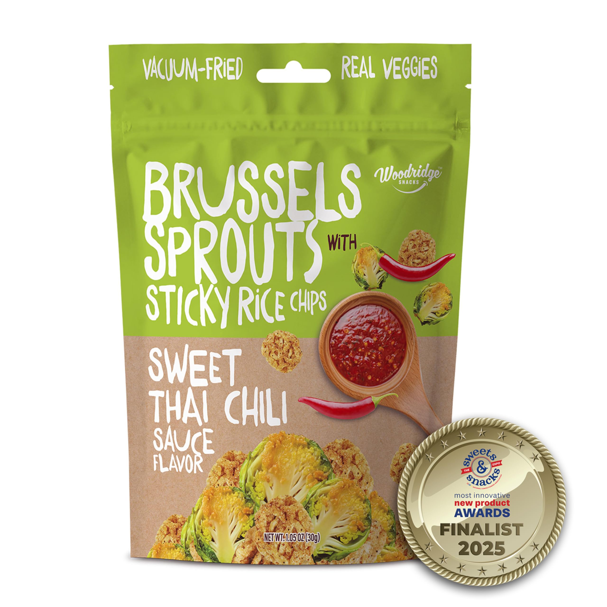 Amazon.com: Woodridge Snacks | Vacuum Fried Brussels Sprouts with