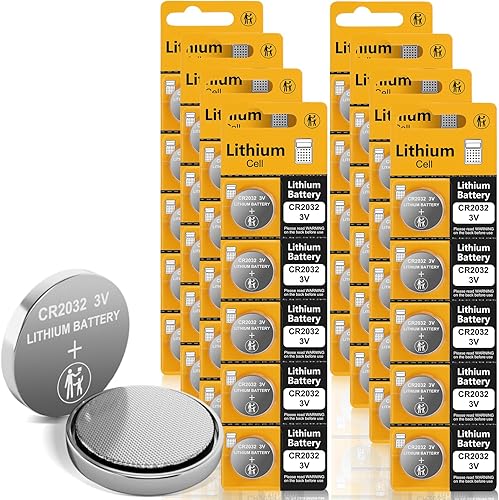 Miniatura 9 de TOPUSSE Paquete de 10 baterías CR2032 de litio de 3 V, 3 V de celda de botón 2032 baterías para Airtag, llavero, llave remota de coche