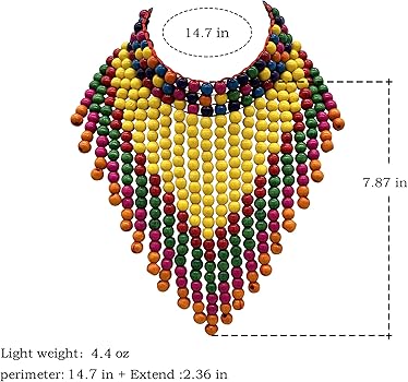 アンティーク アフリカン ジュエリー Amazon | JHWZAIY ステートメントアフリカンジュエリー チャン