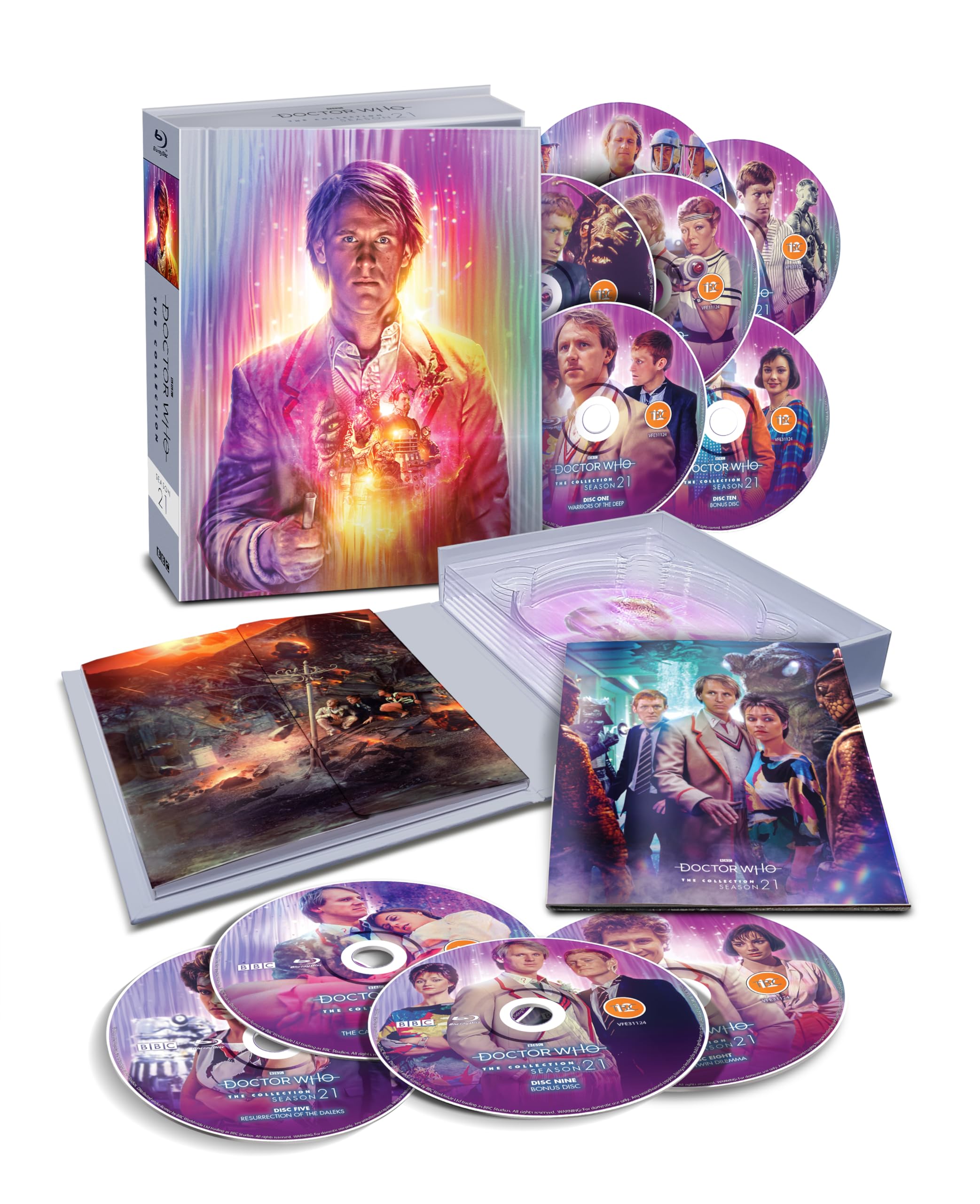 Doctor Who: The Collection - Season 21 [12] Blu-ray Box Set