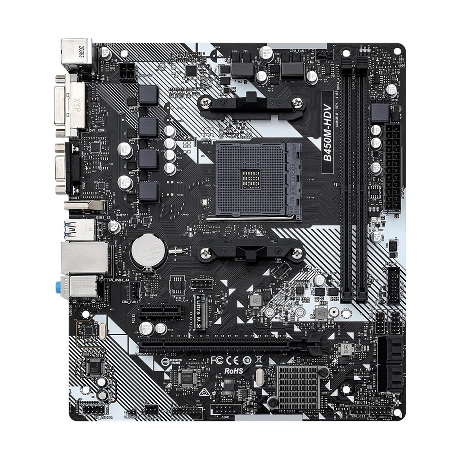 scheda madre Fit For ASRock B450M-HDV R4.0