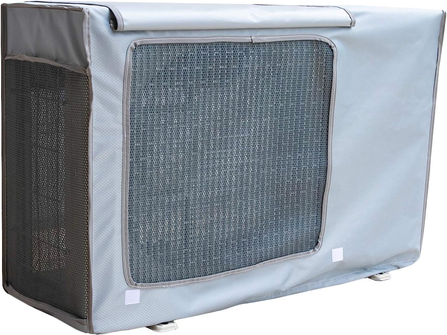 Copri Condizionatore Esterno In Oxford Argentato - Antipolvere E Impermeabile 86x35x60cm - Foto 4