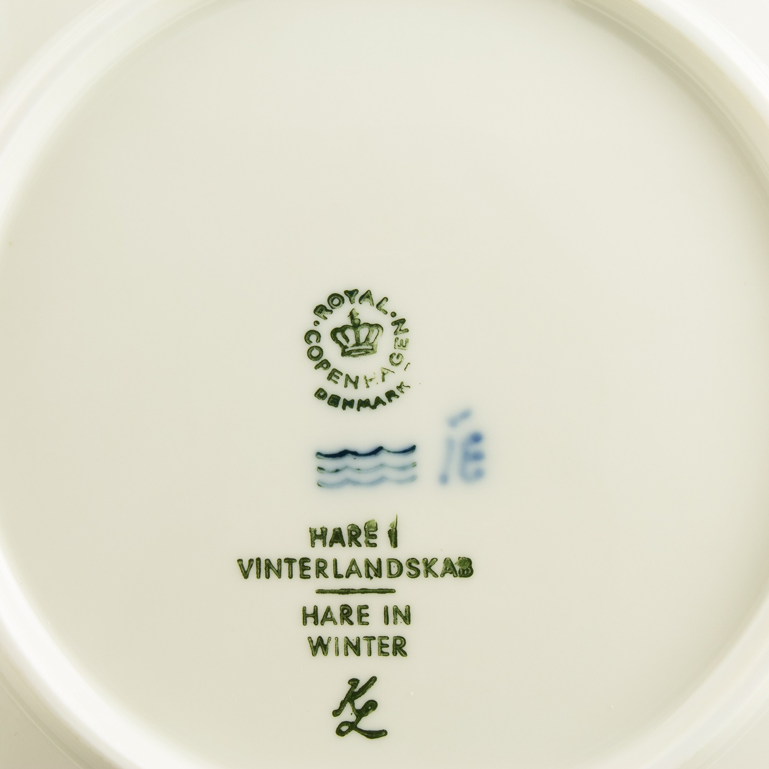ROYAL COPENHAGEN PIATTO DI NATALE 1971 ORIGINALE PORCELLANA PRIMA SCELTA