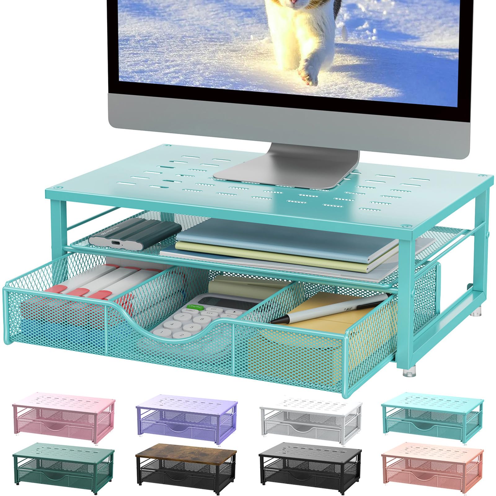Gianotter Monitor Stand Riser - Organize Your Desk -13