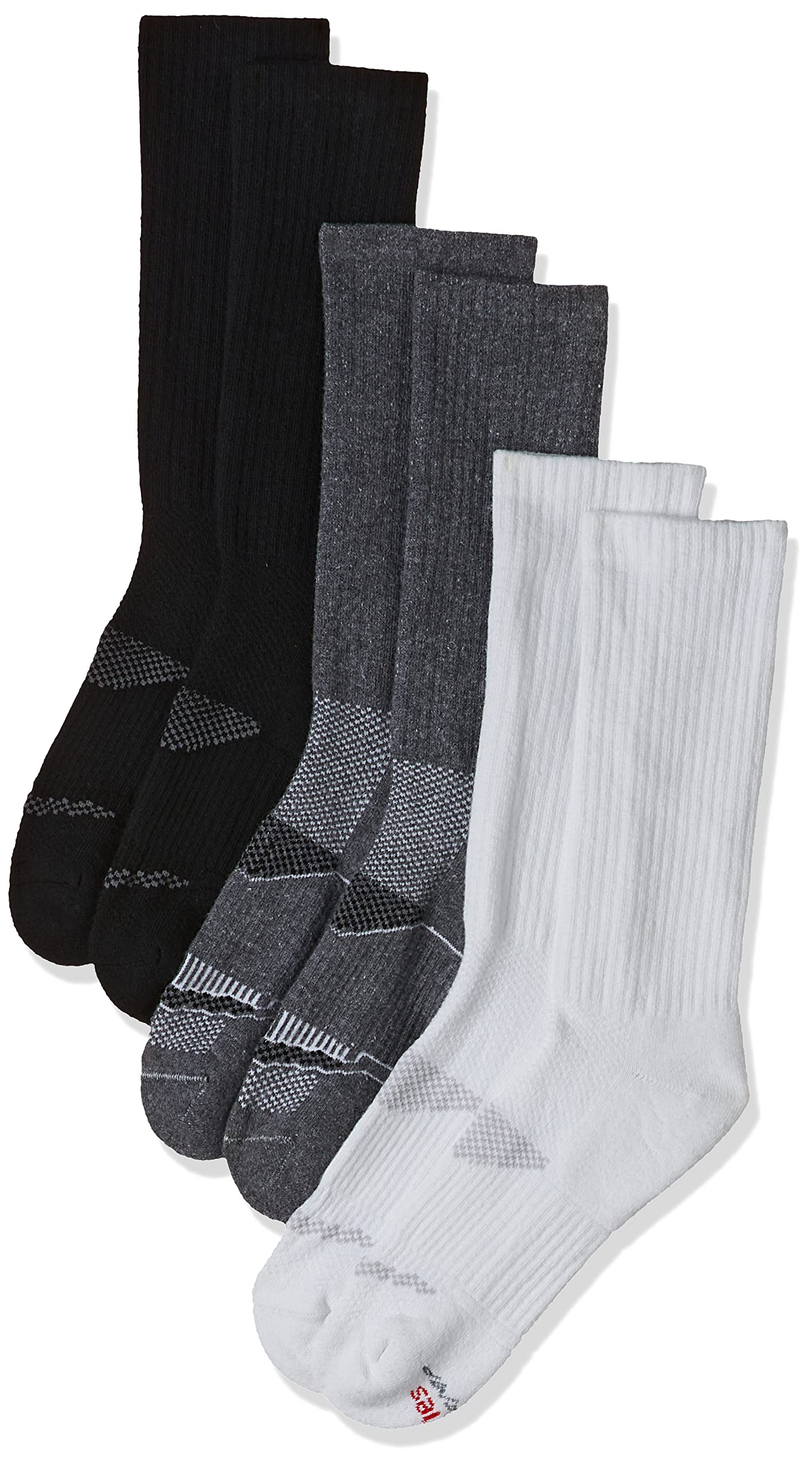 Mens Perfomance Power Cool Crew Running Socks