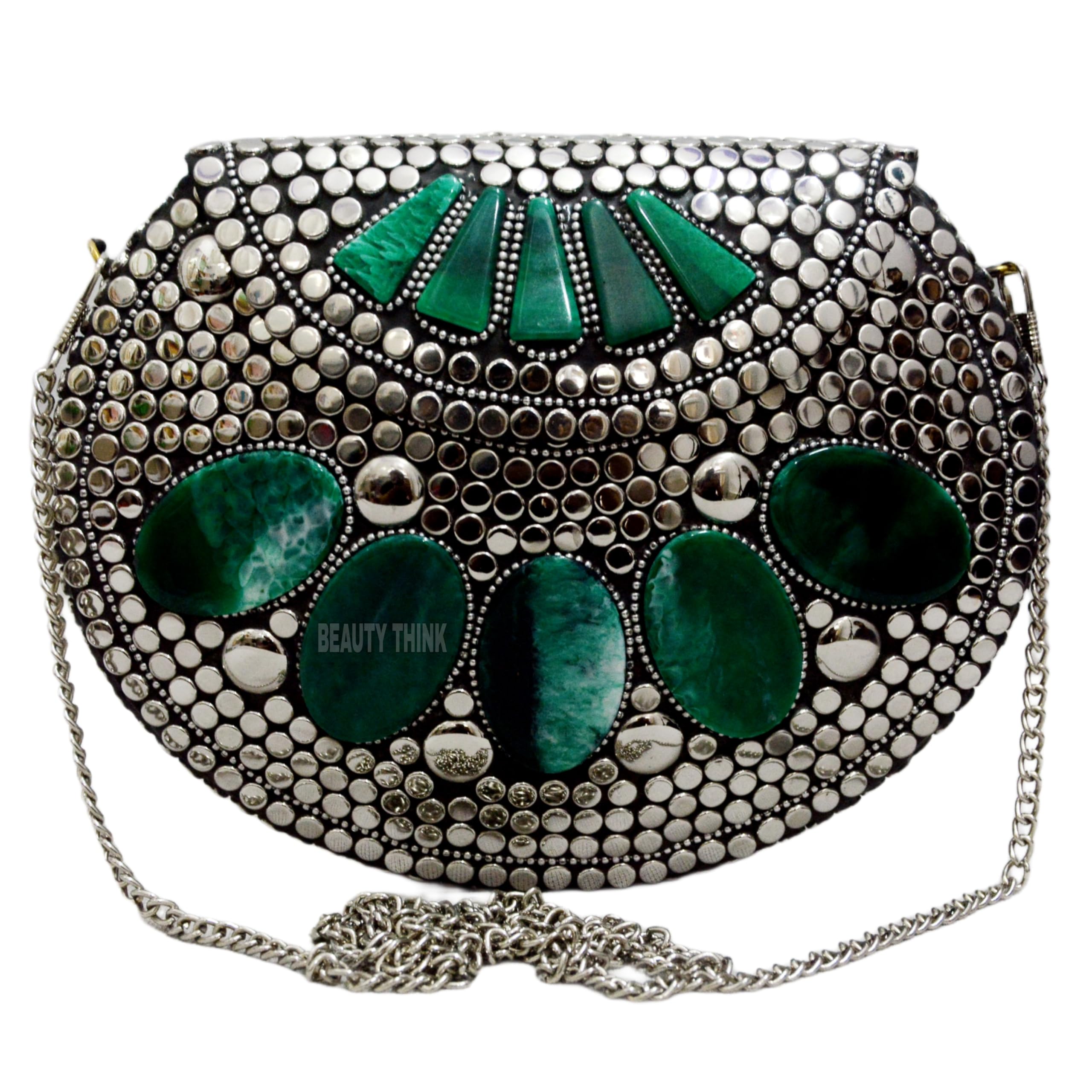 bt beauty think Metal Clutch Purse, Evening Handbag-picture-20