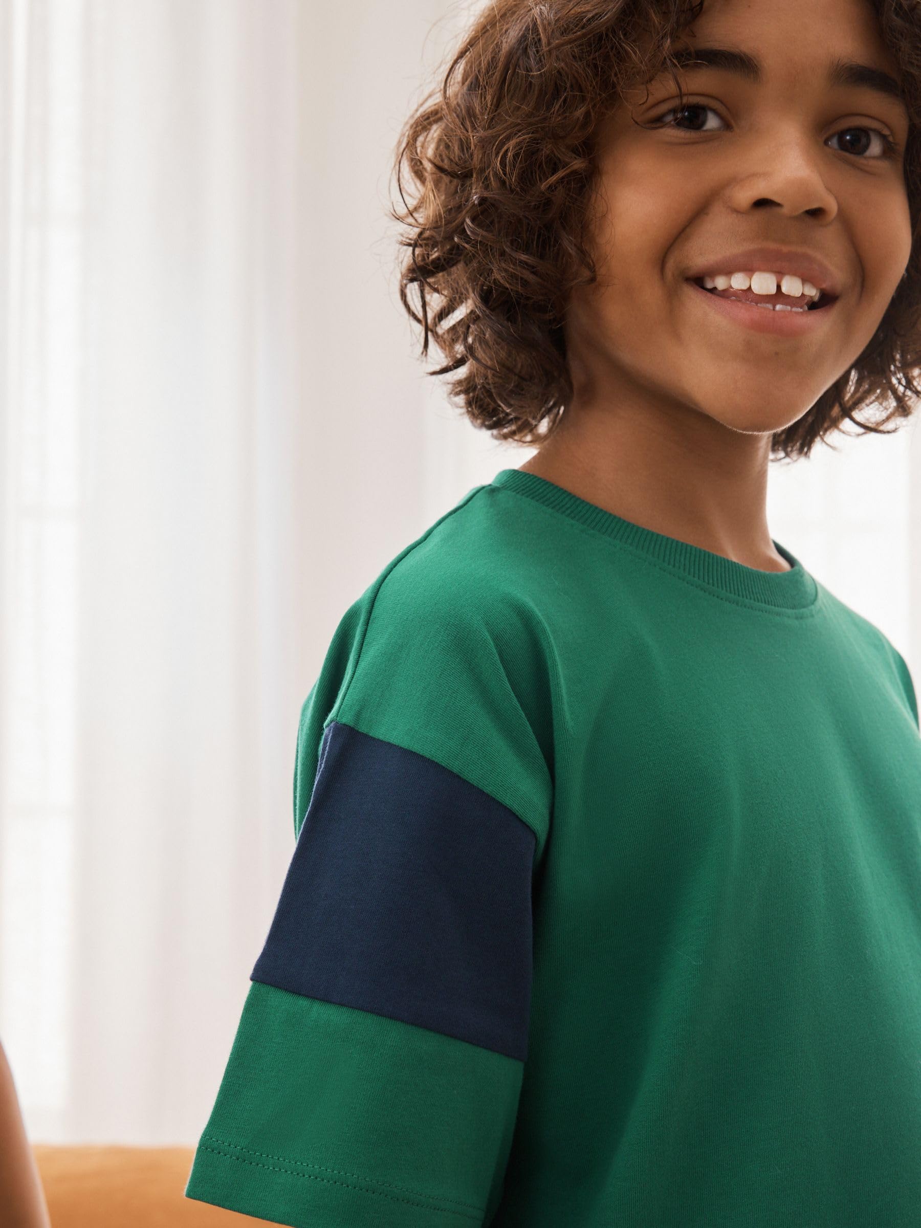NEXT Jungen Kurze Schlafanzüge aus Webmaterial, 3er-Pack