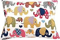 Vista 28 de Funda de almohada de algodón para niños pequeños de 13 x 18 pulgadas, diseño de estrella, funda de almohada de viaje blanca, funda de almohada