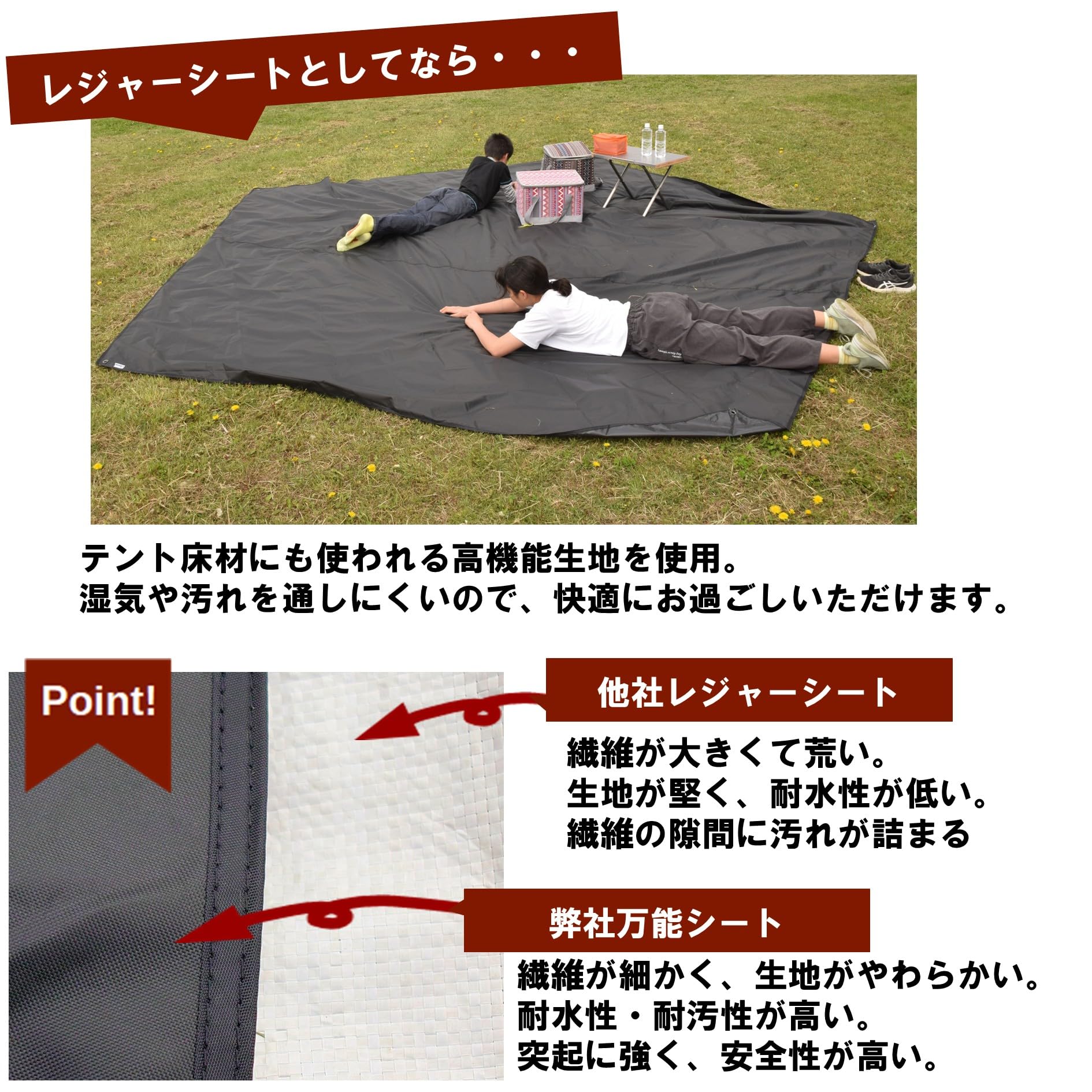 Amazon | iBeamed 5角形 グランドシート ペンタゴンタープ キャンプ